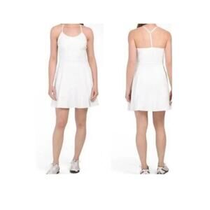 Tommy Bahama White Tennis Golf Racquet & Paddle Dress Bodysuit Sz XL Athletic